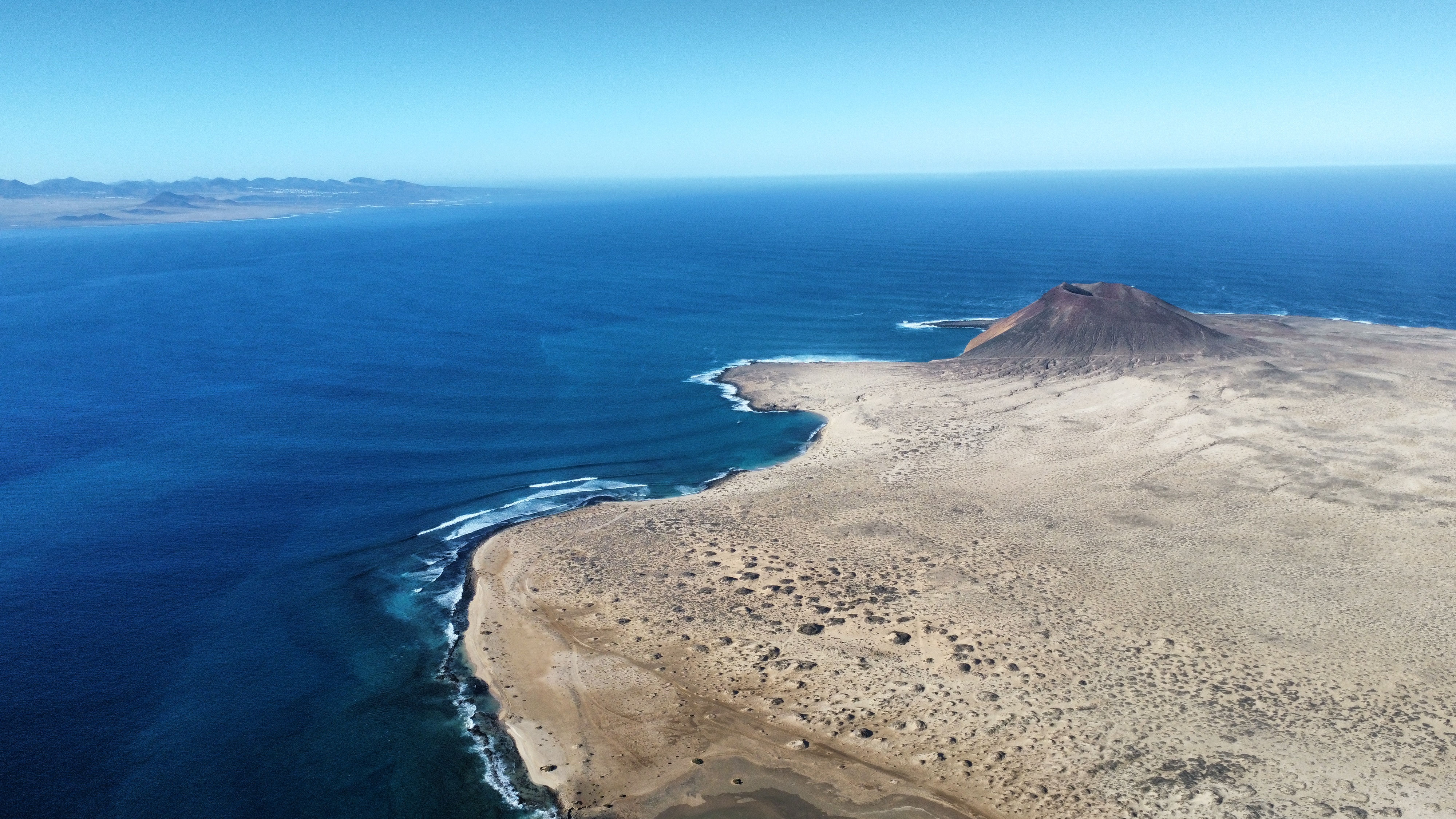 Playa de Las Conchas en La Graciosa, Canarias - Apartamento Casa Pastri